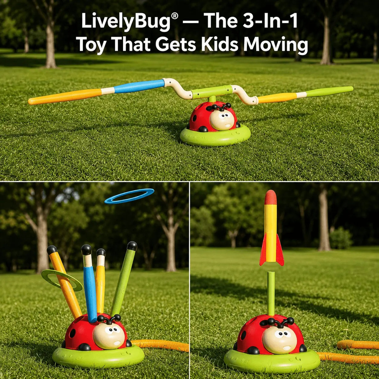 LivelyBug® 3.0 — The Toy That Gets Kids Moving