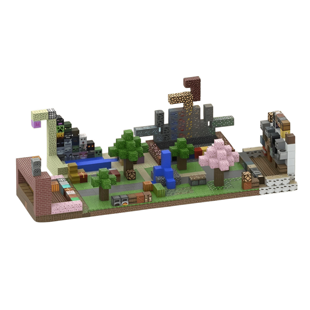 Adventurer's Playground (832 Pcs) Minecraft Magnetic Building Blocks Set