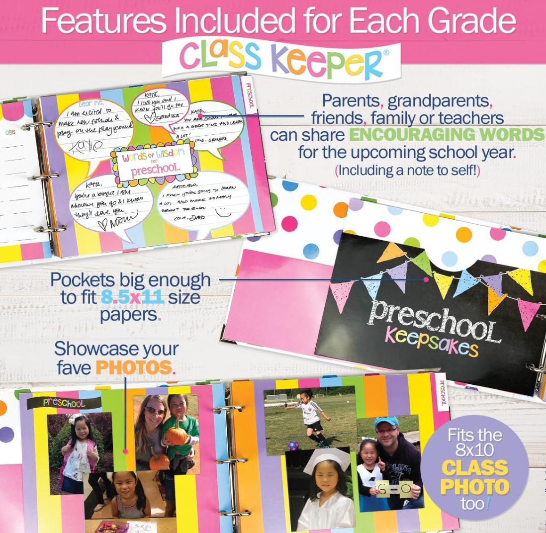 Growing Years™ — School Memory Keepsake Book
