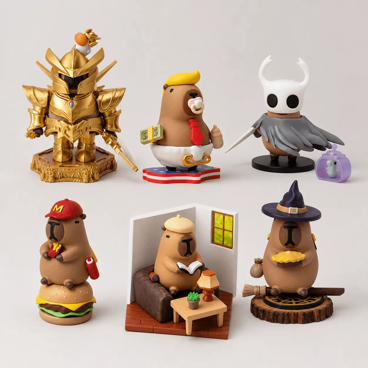 Collectibara® Magnetic Dress-Up Capybaras