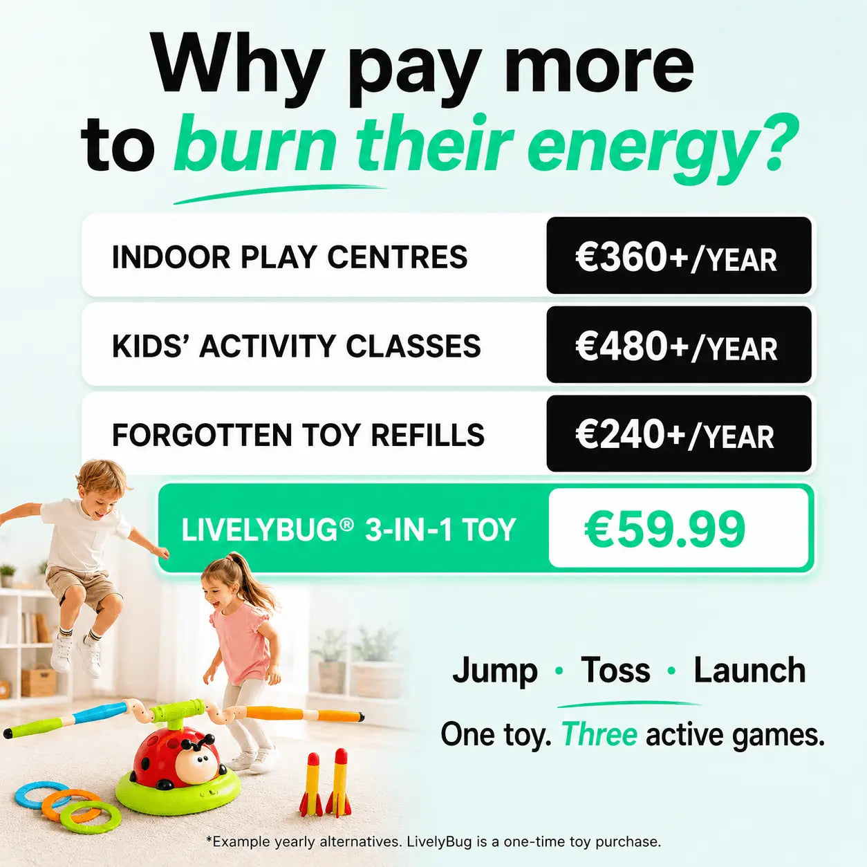 LivelyBug® 3.0 — The Toy That Gets Kids Moving