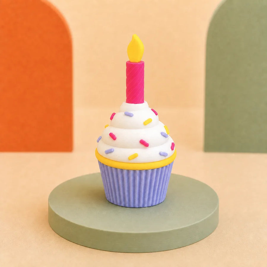 Cupcake & Candle