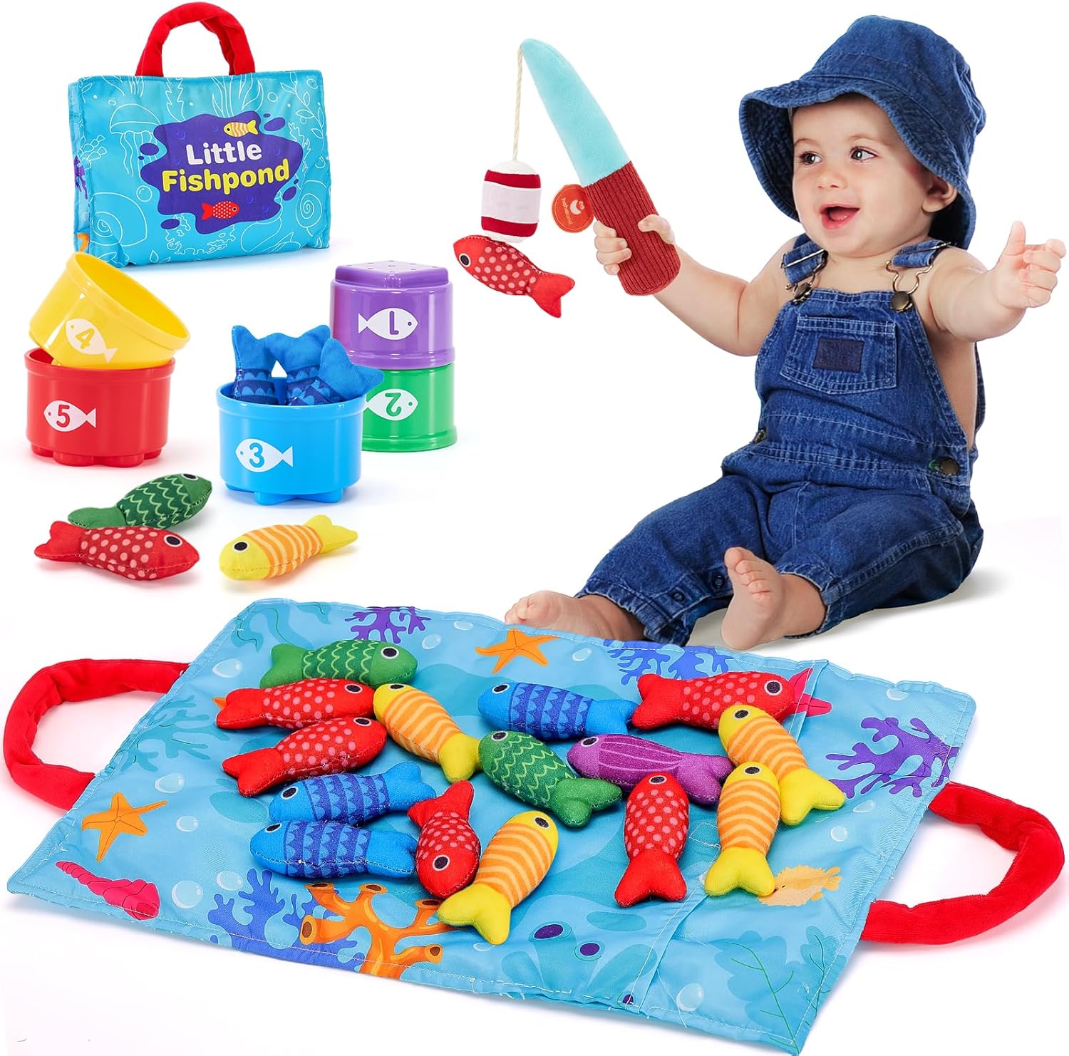 Little Catch® — Baby’s First Fishing & Counting Game