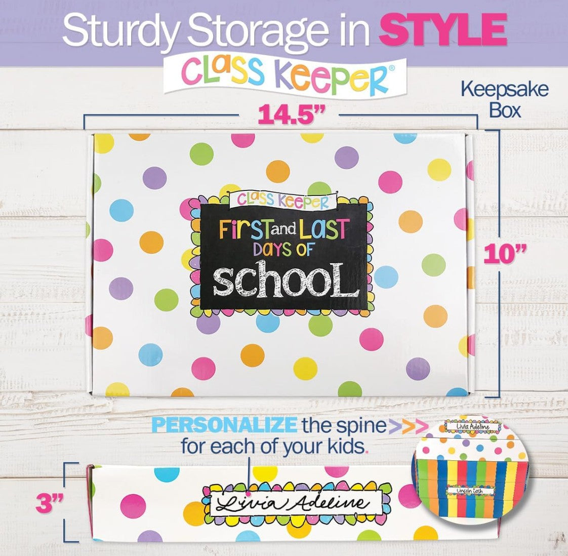 Growing Years™ — School Memory Keepsake Book