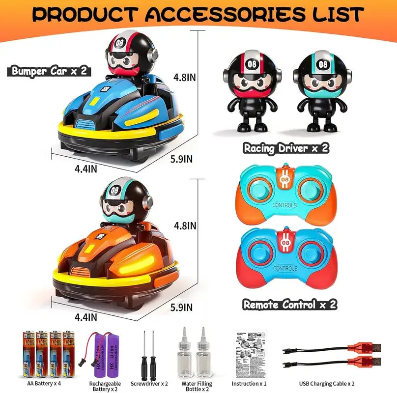 Kart Krashers™ – The Screen-Free RC Battle Game Kids Beg To Play