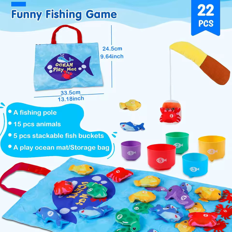 Little Catch® — Baby’s First Fishing & Counting Game