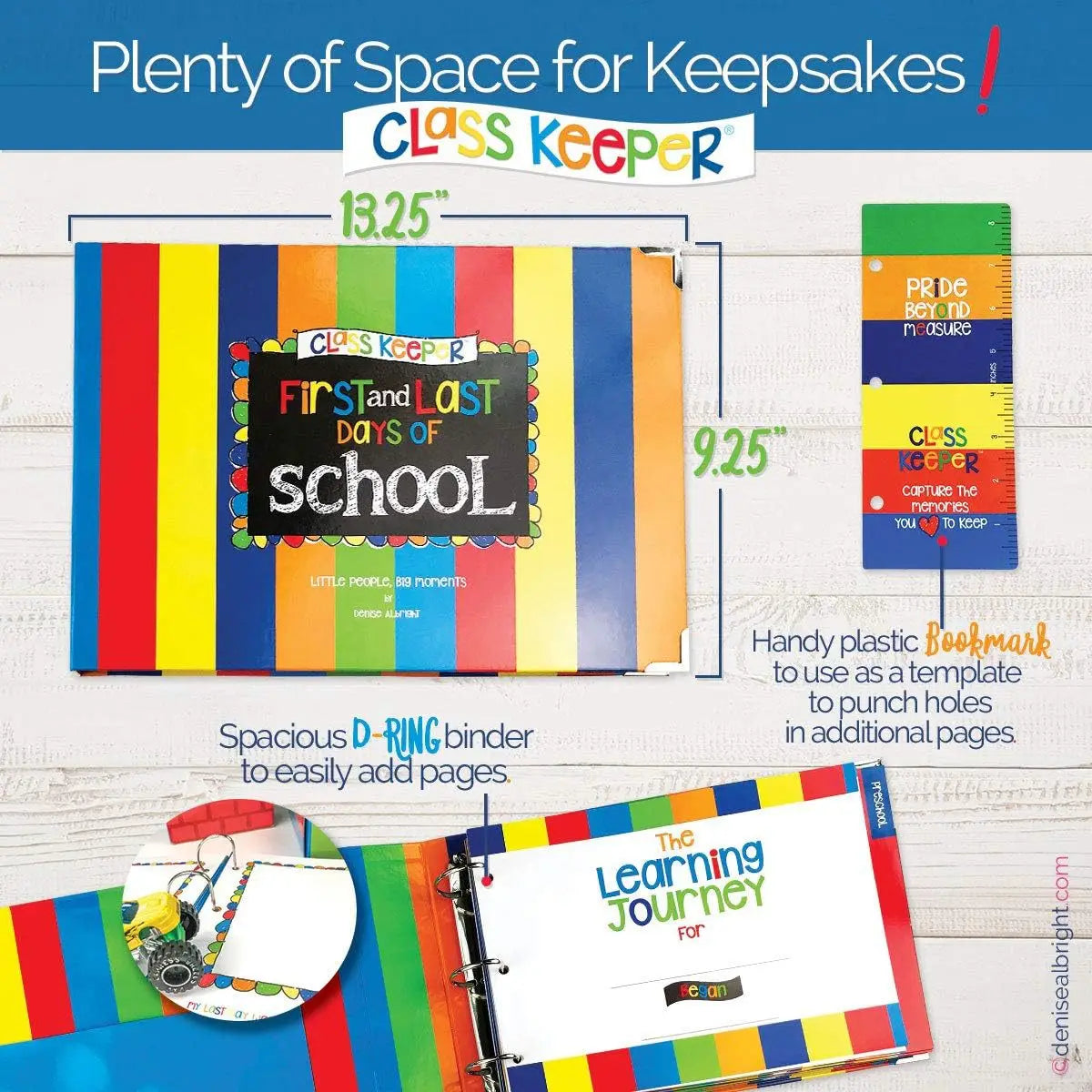 Growing Years™ — School Memory Keepsake Book