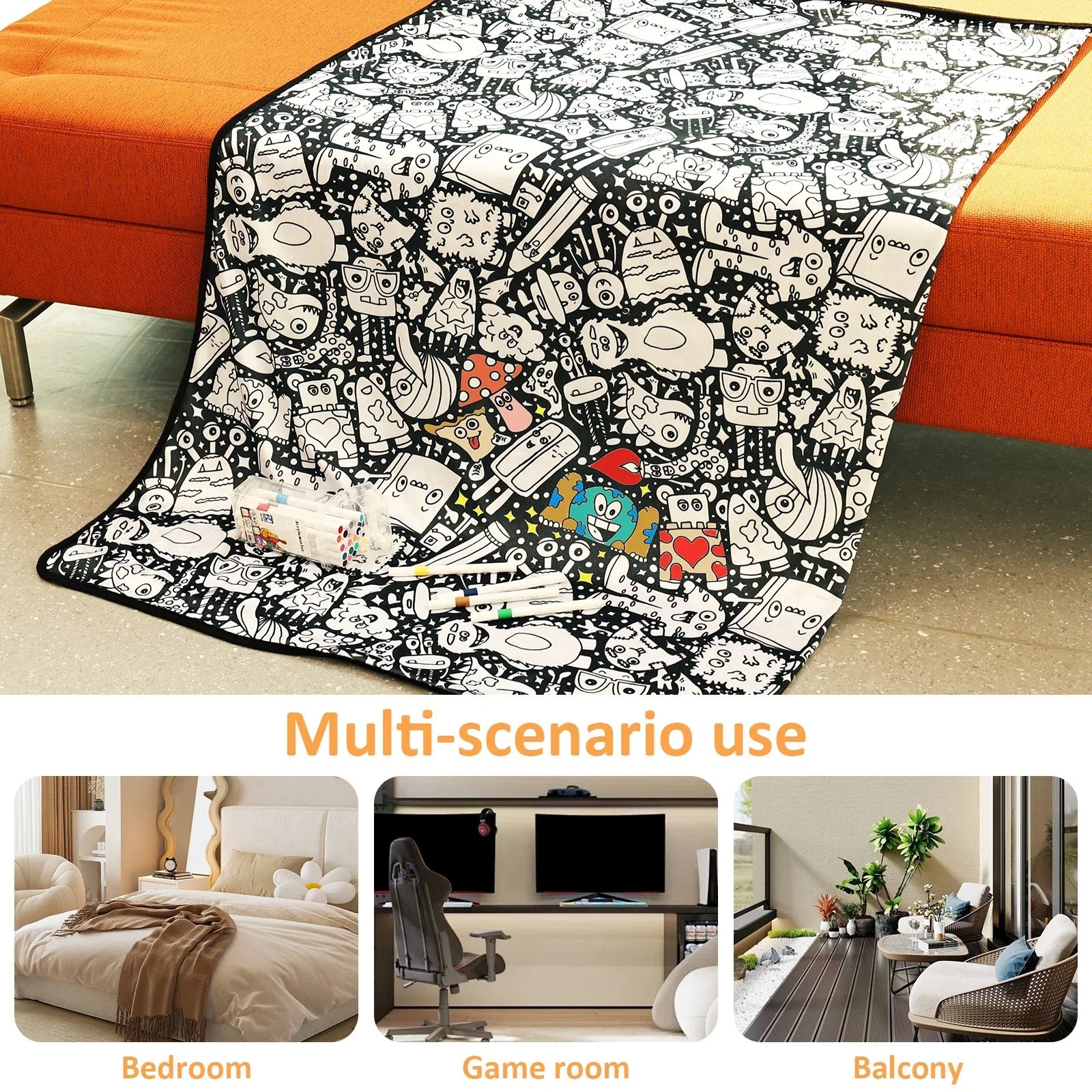 Color & Cuddle Blanket Kit