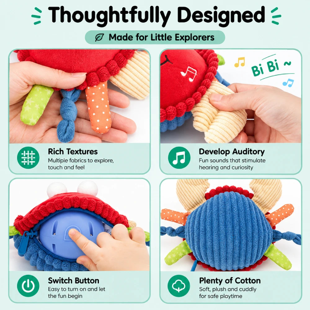 Crabby Crawl® — The Toy That Gets Little Ones Moving
