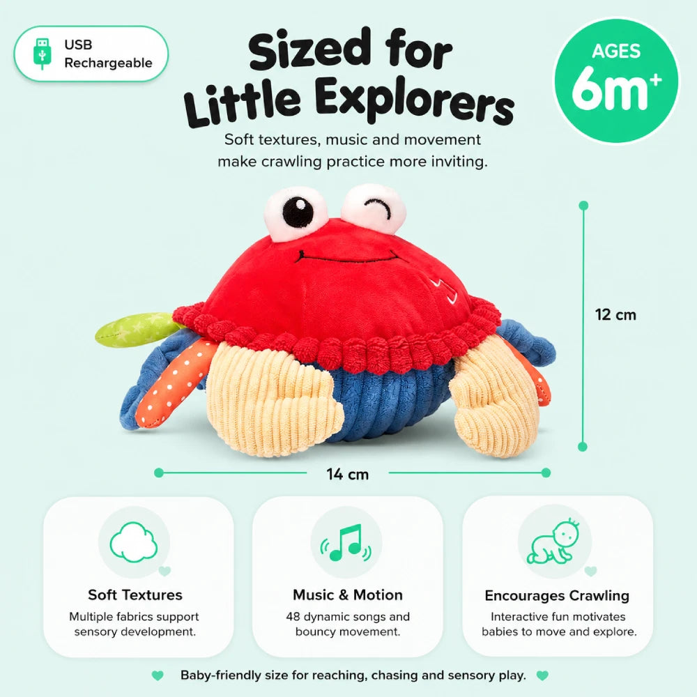 Crabby Crawl® — The Toy That Gets Little Ones Moving